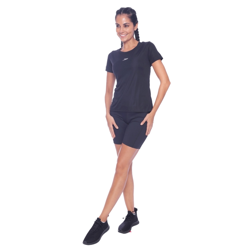 Camiseta Feminina Speedo Interlock Basic