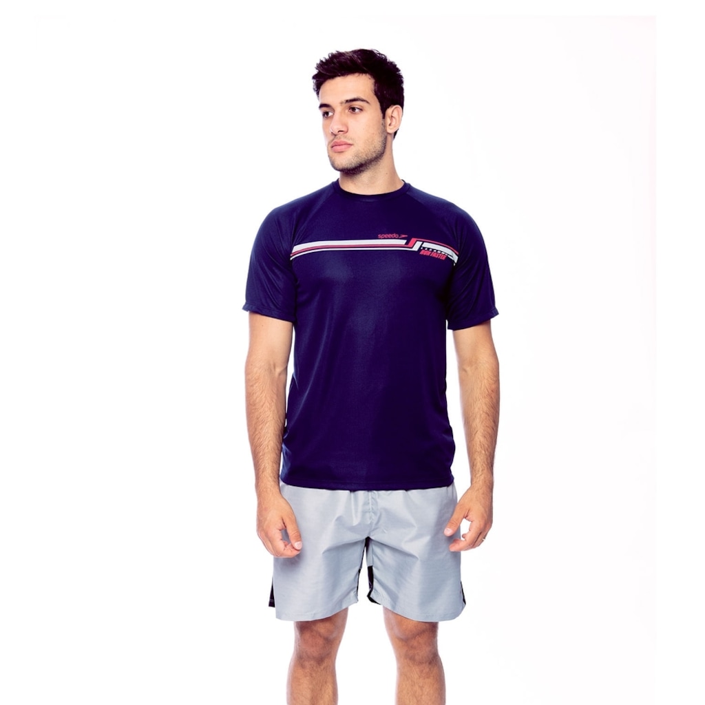 Camiseta Masculina Speedo Speed Lines