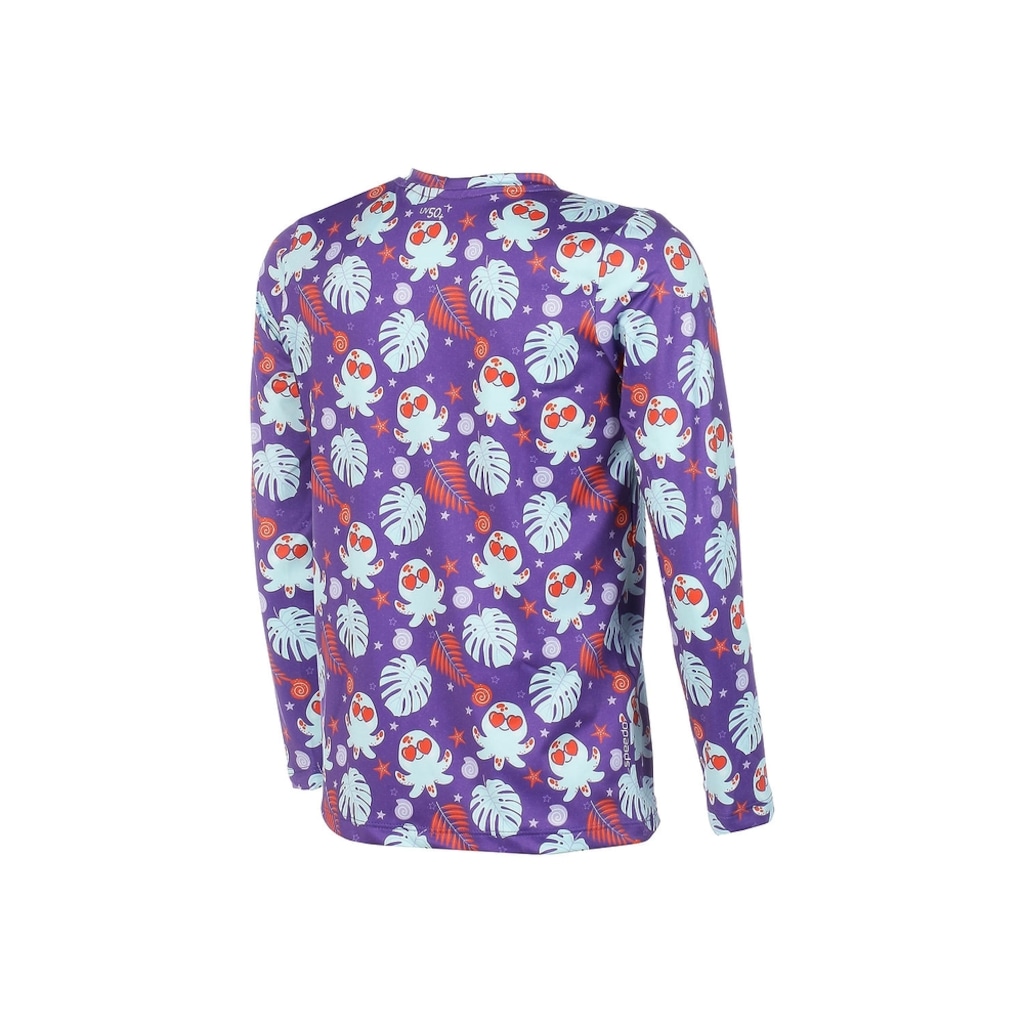 Imagem 4 do produto Camiseta Infantil Speedo Manga Longa Polvo Fofo