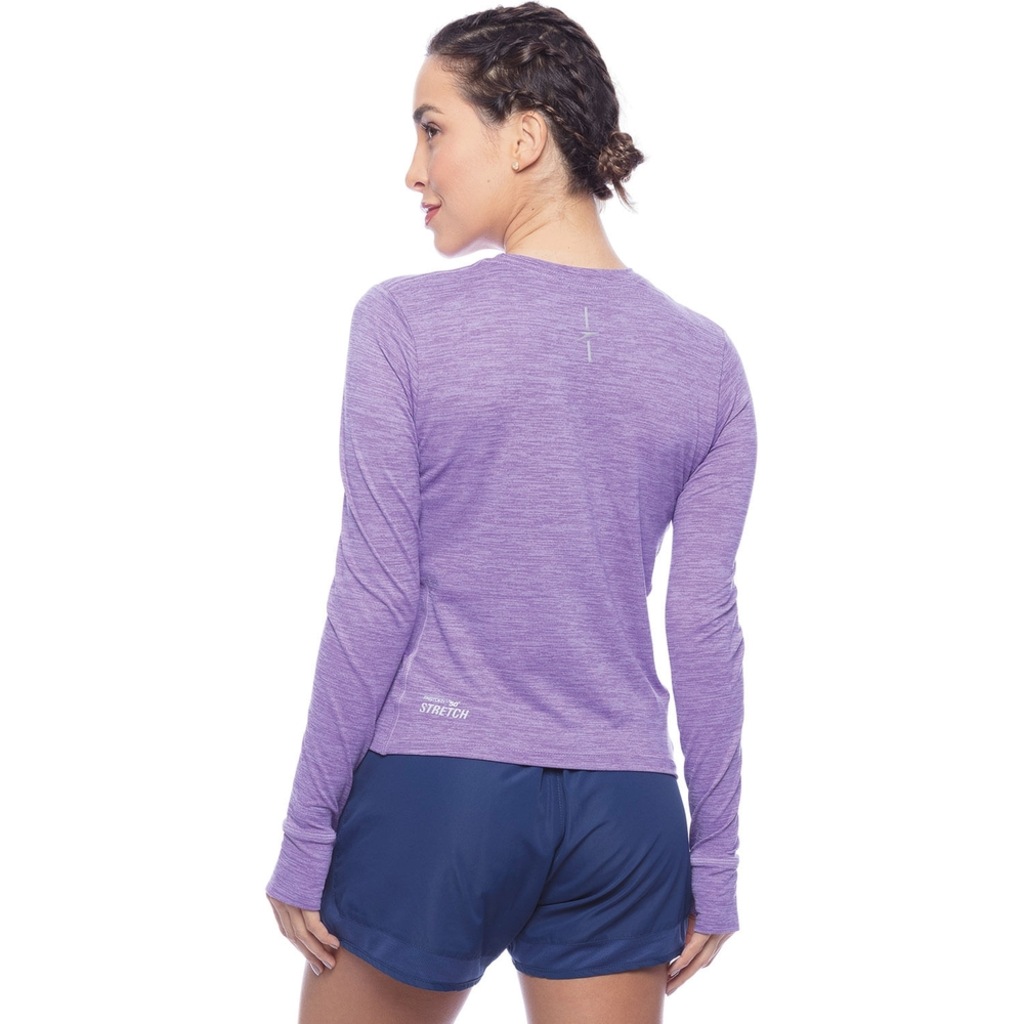 Imagem 2 do produto Camiseta Feminina Speedo Manga Longa Run