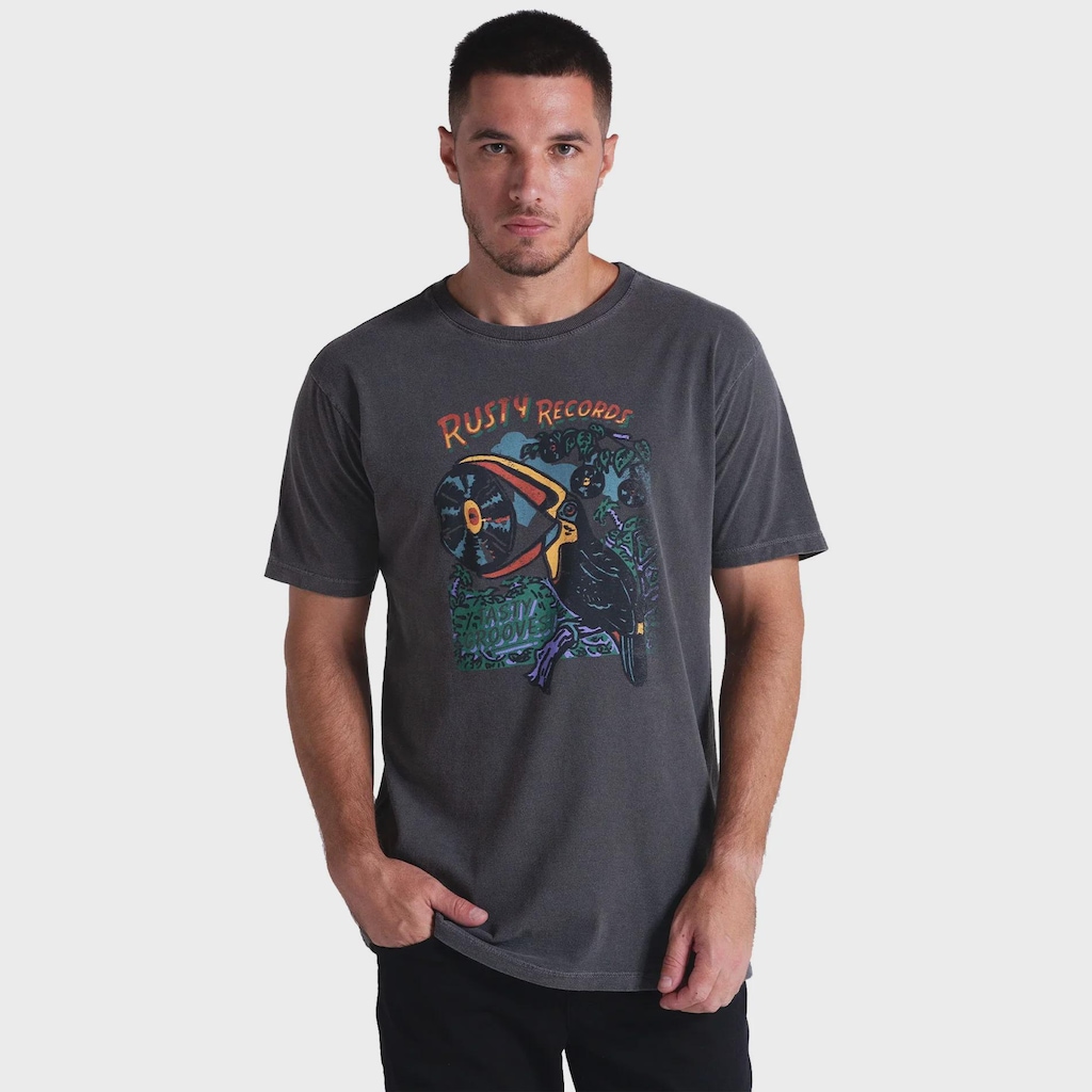Camiseta Masculina Rusty Jungle Records