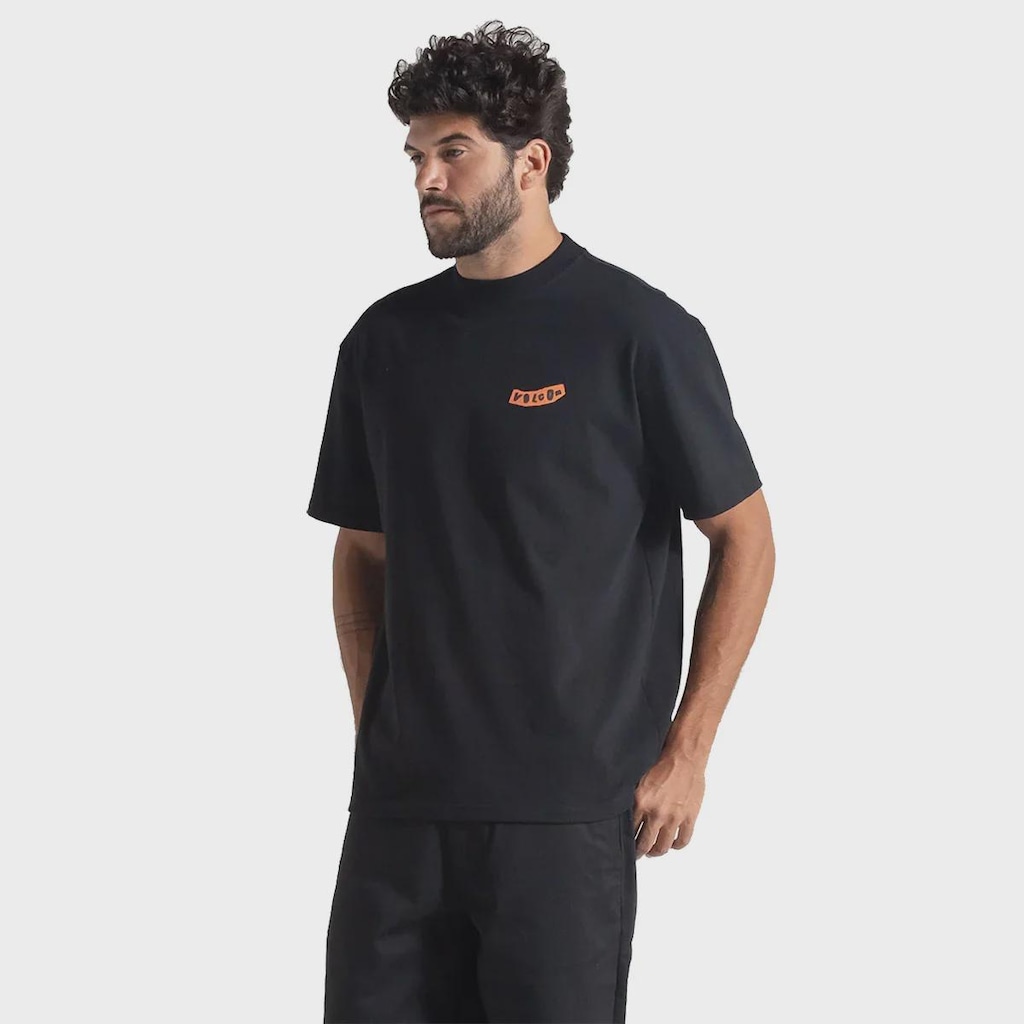 Imagem 2 do produto Camiseta Masculina Volcom Comfort Pistol Stone
