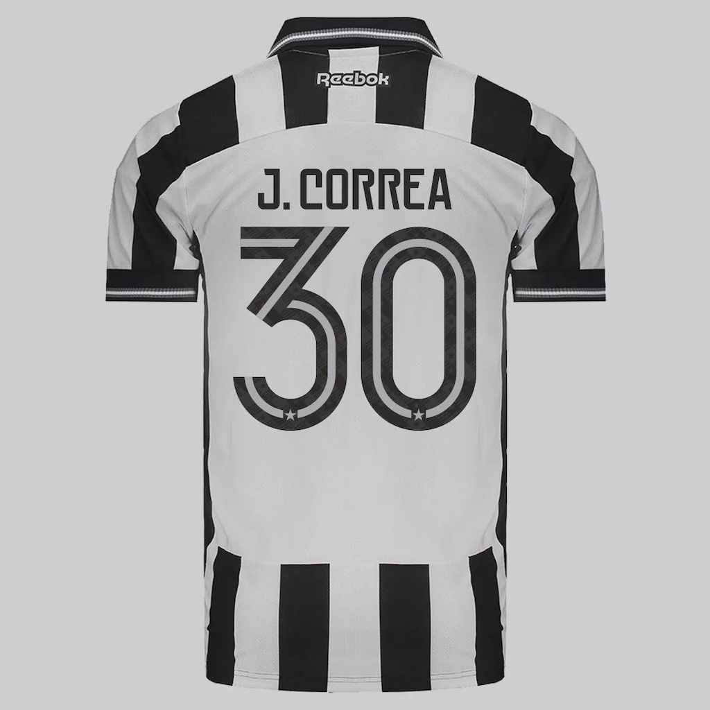 Camisa do Botafogo Reebok I 2025 30 J. Correa Masculina