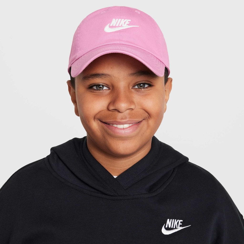 Boné Nike Club Futura Wash Infantil Aba Curva