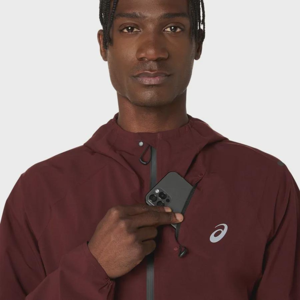 Imagem 4 do produto Jaqueta Asics Impermeável Metarun Masculino