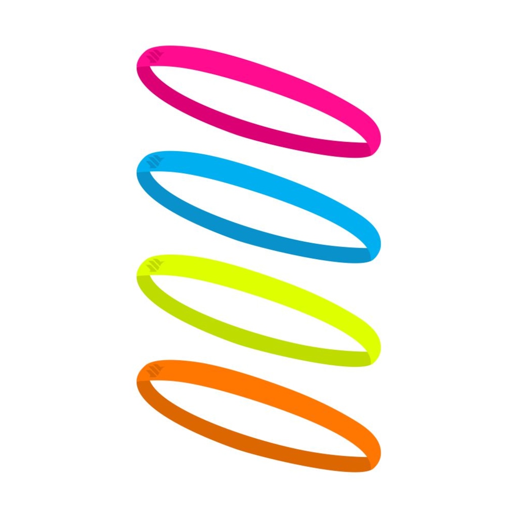 Faixa de Cabelo com Silicone Sportbr - 4 unidades