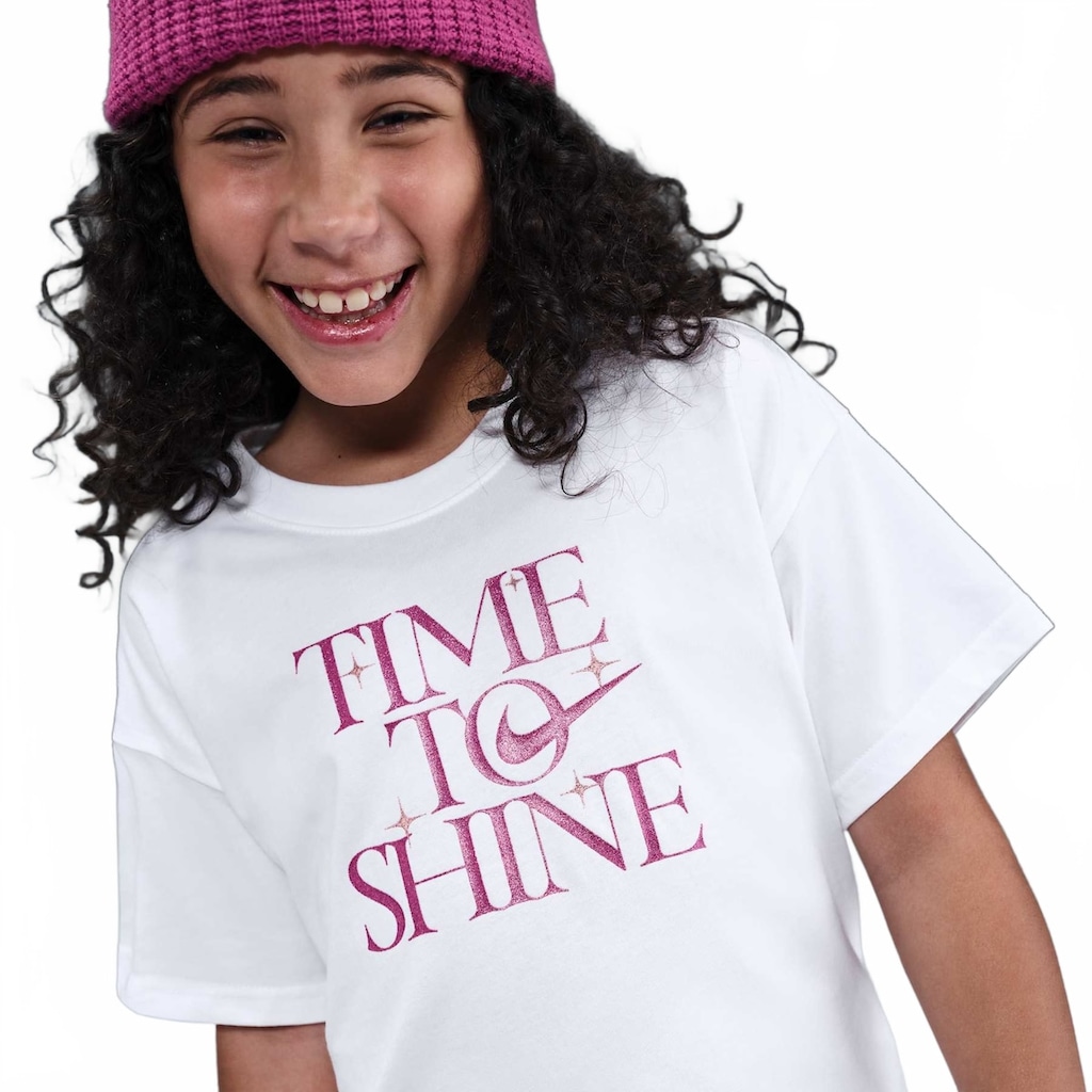 Camiseta Nike Sportswear Shine Infantil