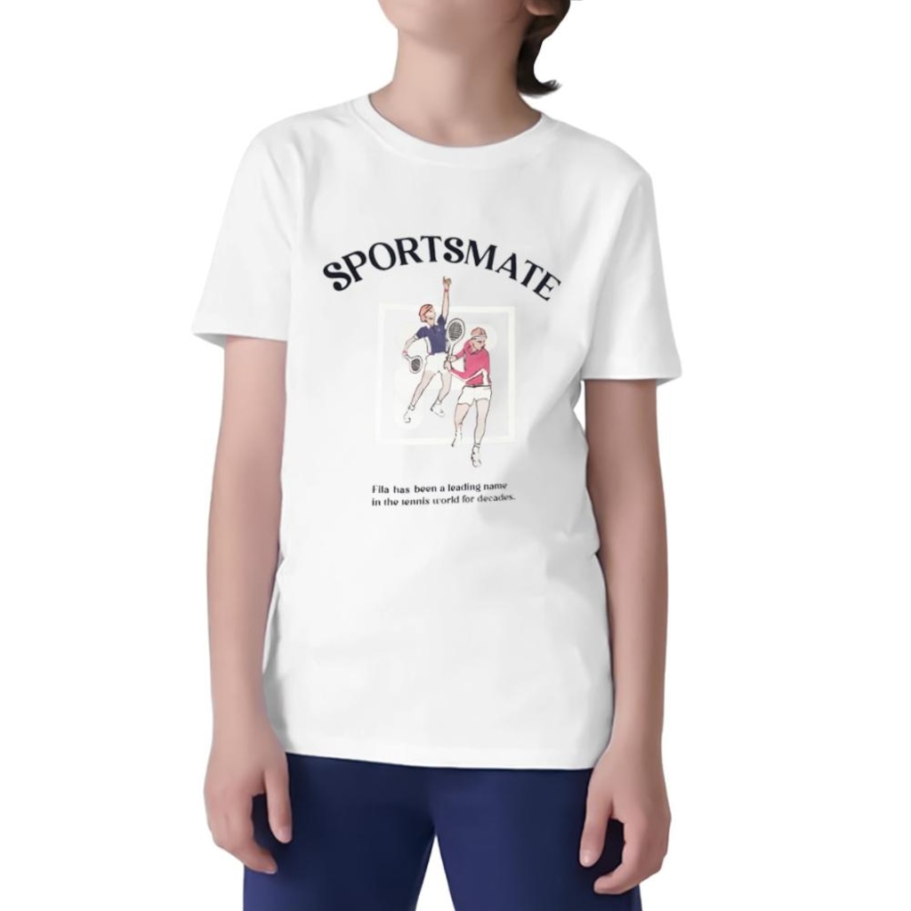 Camiseta Fila Sportmate Tennis Club Infantil