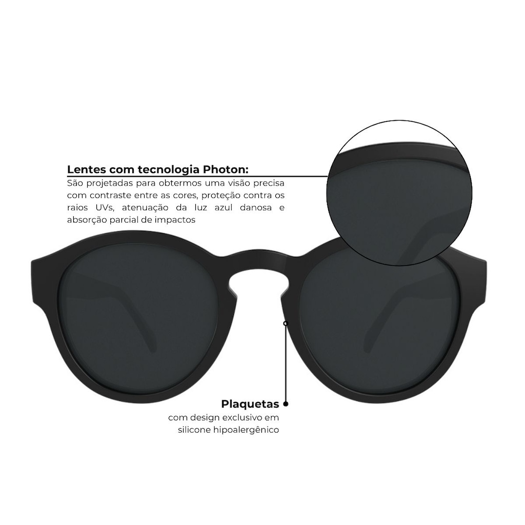Imagem 2 do produto Óculos de Sol HB Buzz Matte