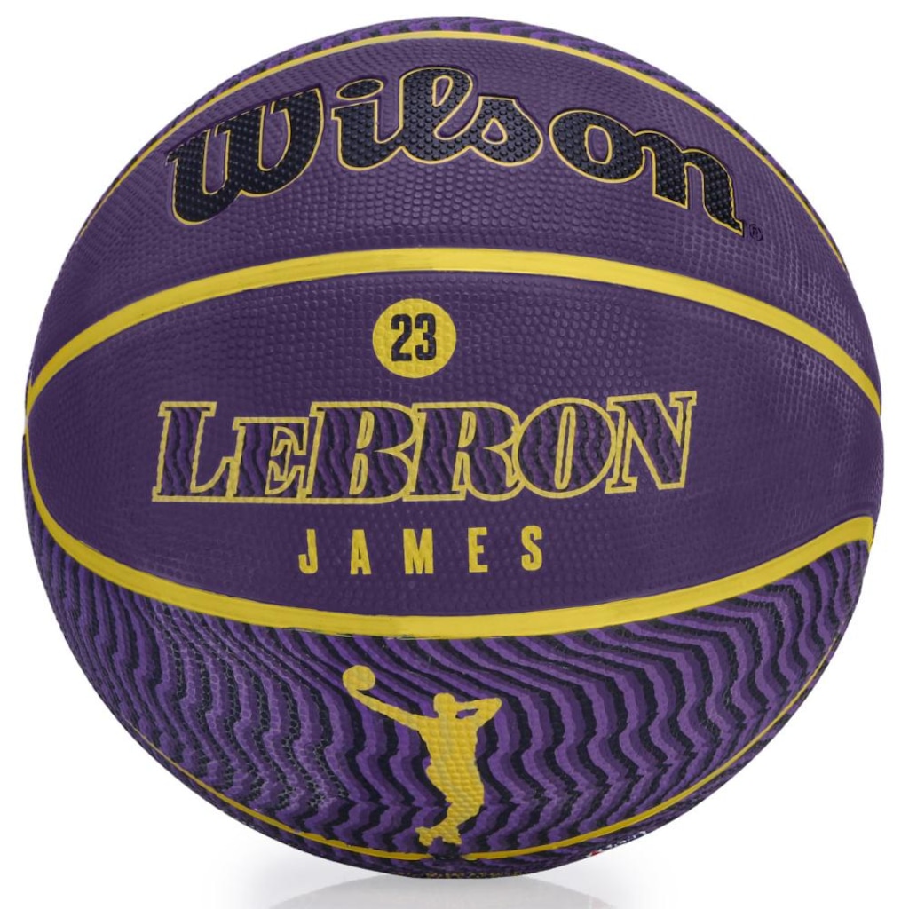 Bola De Basquete Wilson NBA Player Icon Outdoor Lebron James Tam 7