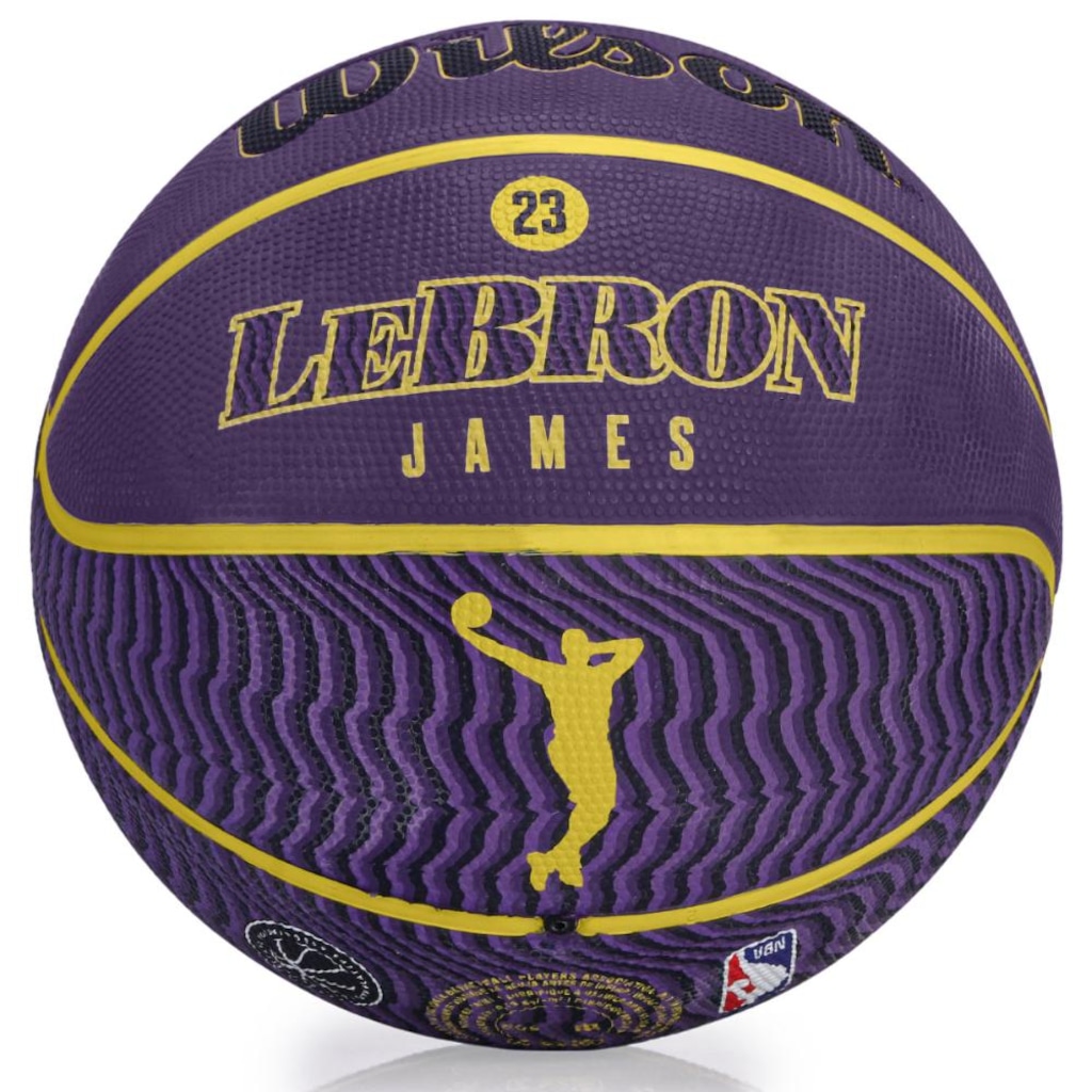 Imagem 2 do produto Bola De Basquete Wilson NBA Player Icon Outdoor Lebron James Tam 7