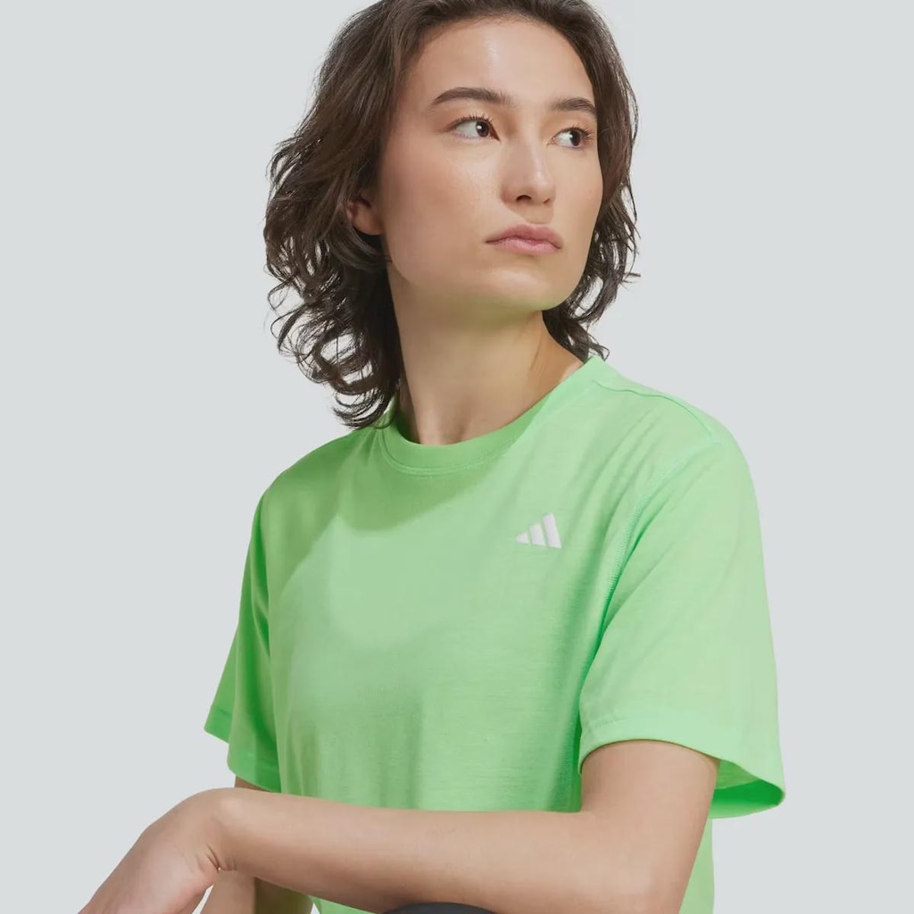 Imagem 5 do produto Camiseta Cropped Adidas Tee Feminina