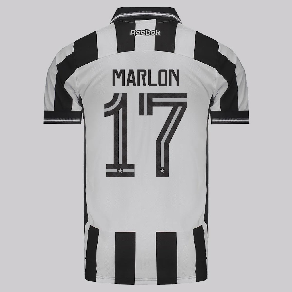 Camisa do Botafogo I 25/26 17 Marlon Freitas Reebok Masculina
