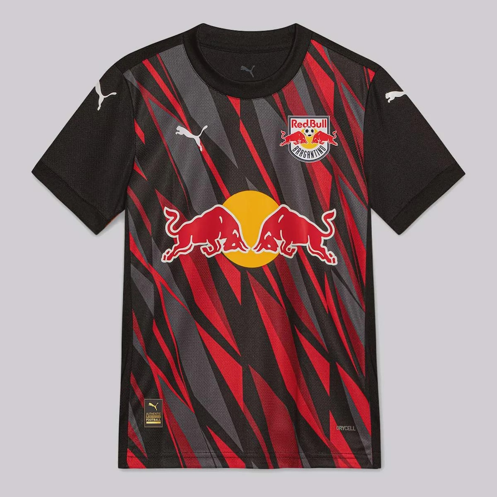 Camisa Puma Red Bull Bragantino III 2025 Infantil