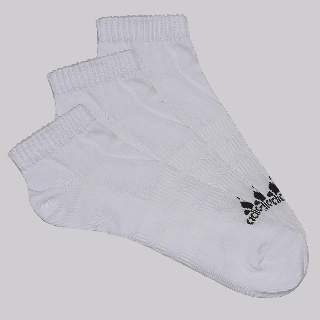 Meia Cano Curto adidas Sportswear Invisivel 3 Pares