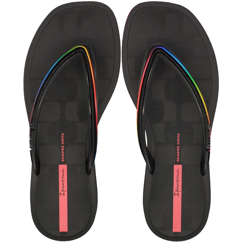 Chinelo de Dedo Feminino Ipanema Sempre Nova Glow Friso Metalizado