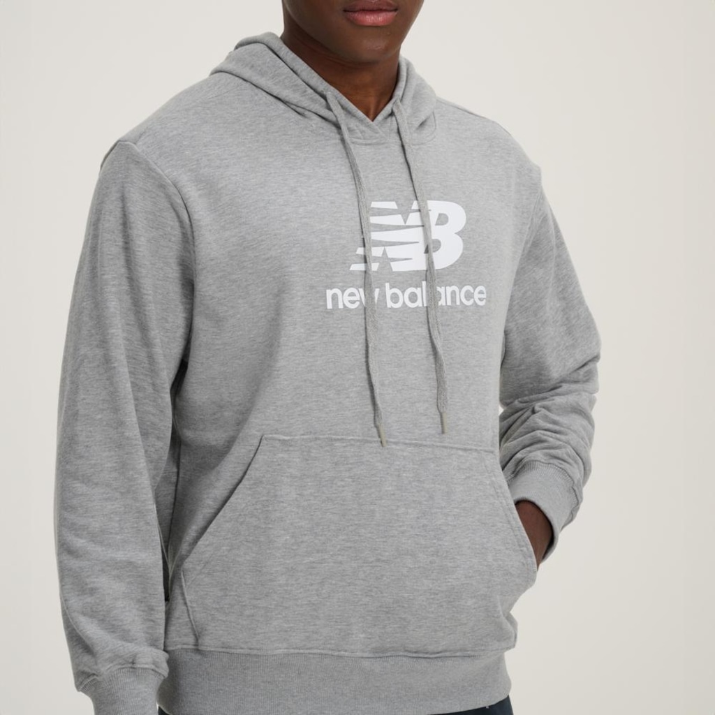 Imagem 5 do produto Blusão com Capuz Masculino New Balance Essentials Basic