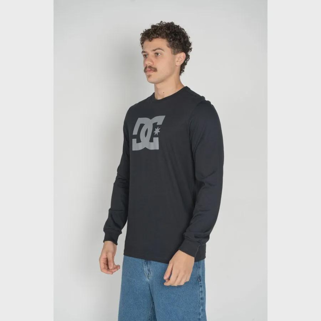 Imagem 3 do produto Camiseta Manga Longa DC Shoes Dc Star Masculina