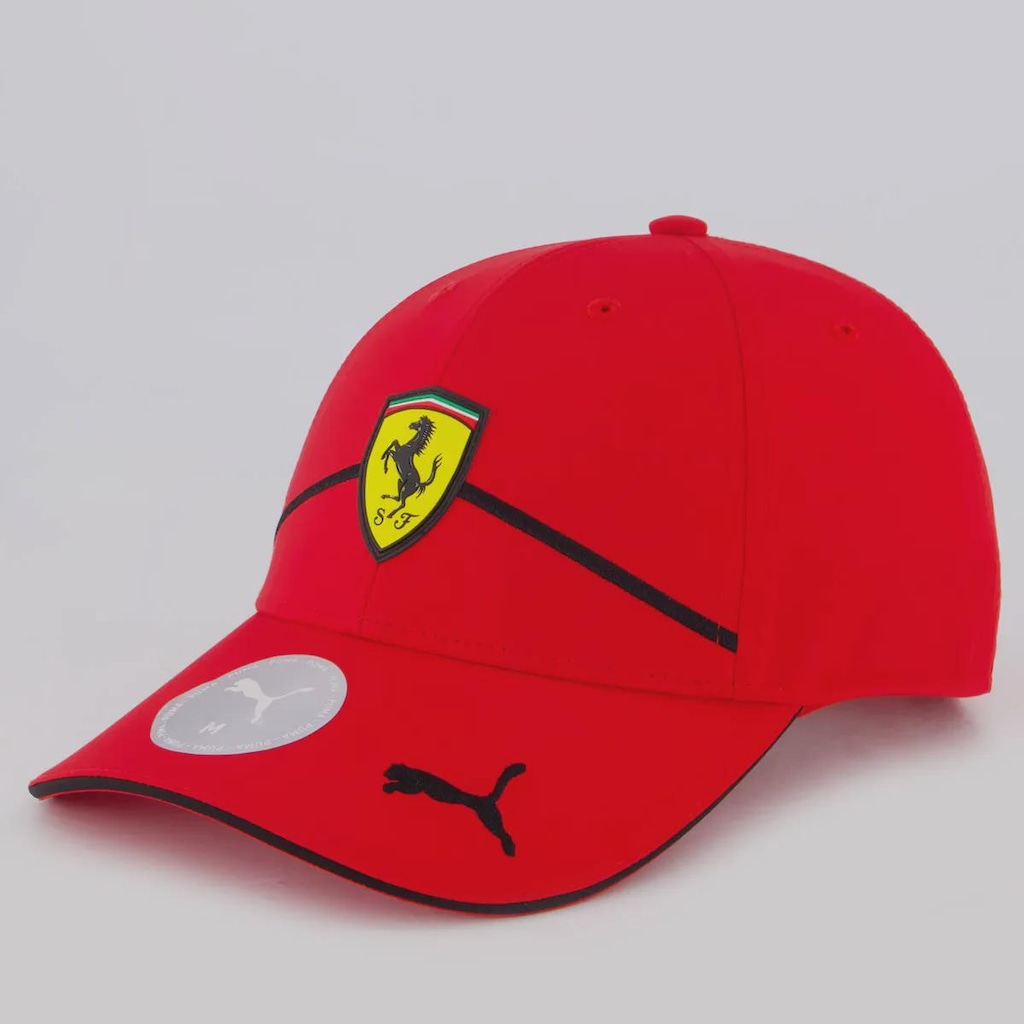 Boné Adulto Puma Scuderia Ferrari Race BB Aba Curva