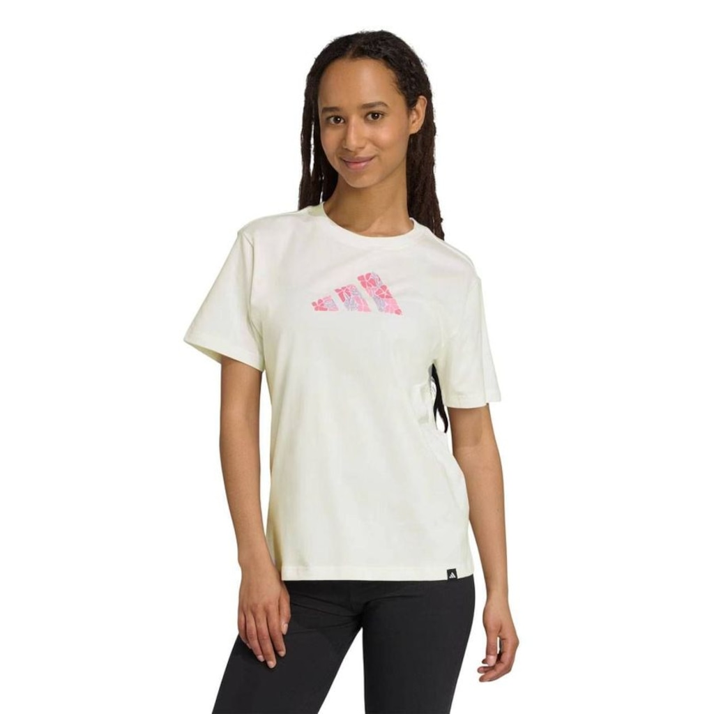 Camiseta Feminina Adidas Gráfica Softs - Foto 1