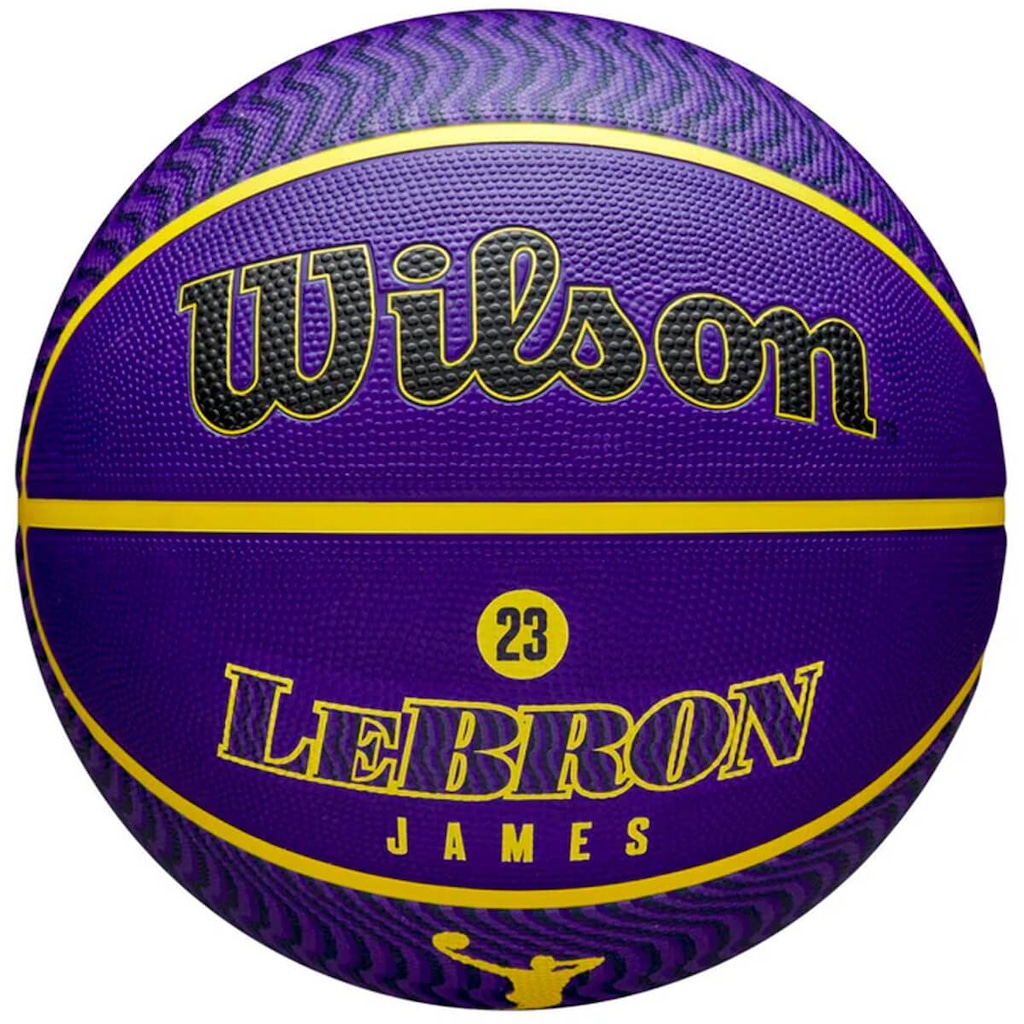 Imagem 1 do produto Bola de Basquete Wilson NBA Player Icon Outdoor Lebron #7