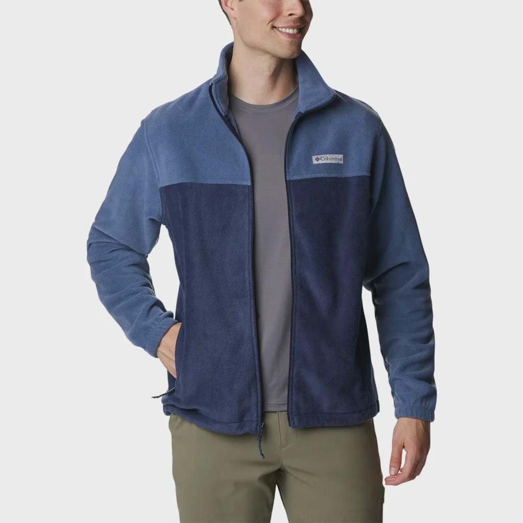 Jaqueta Masculina Columbia sem Capuz Fleece Steens Mountain