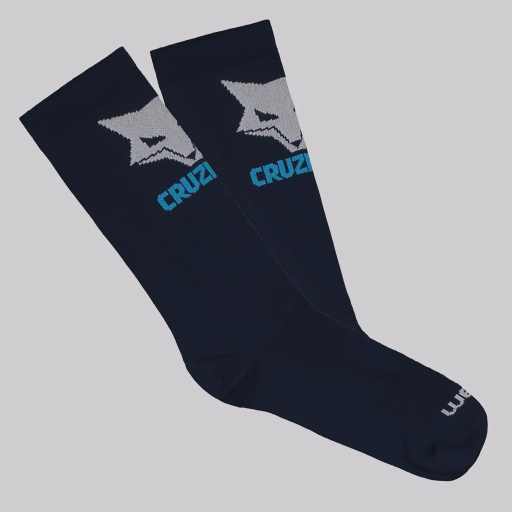 Meia Cano Alto do Cruzeiro Futfanatics Performance Feminina