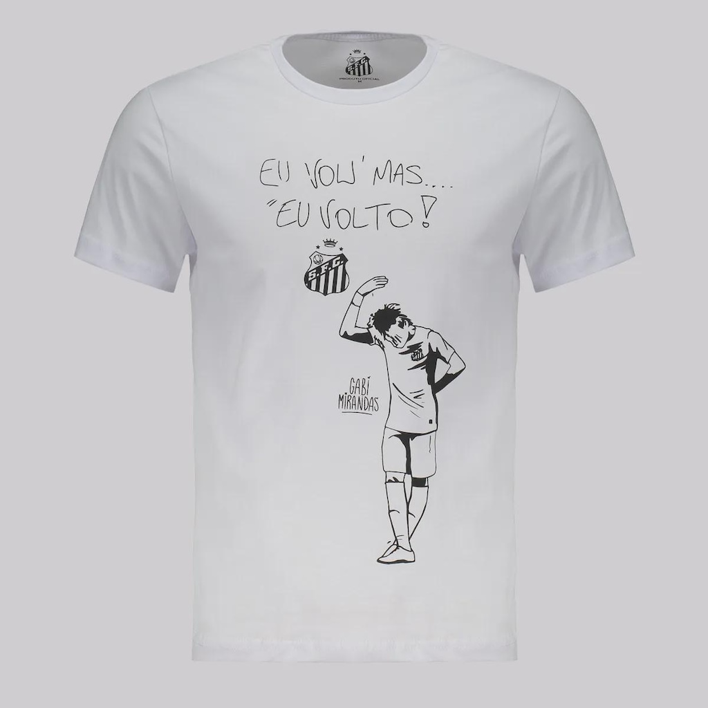 Camisa do Santos Futfanatics Eu Volto Infantil