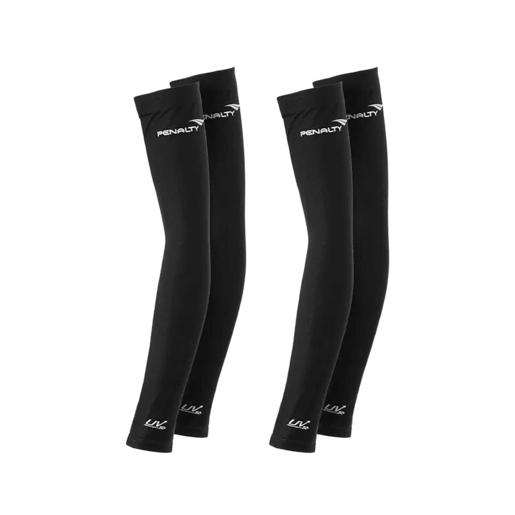 Kit Manguito Penalty Esportivo Proteção UV50+ - 2 Unidades