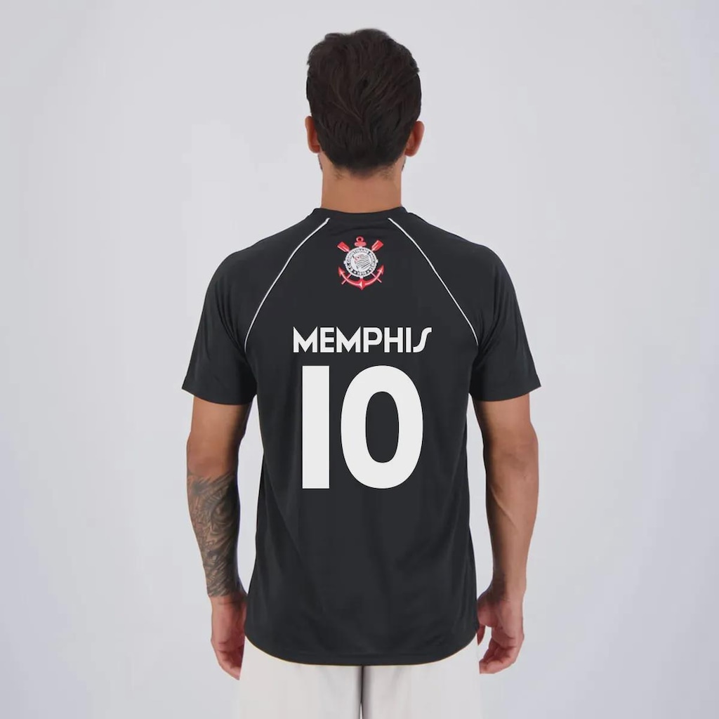 Camisa do Corinthians FutFanatics Memphis 10 Masculina