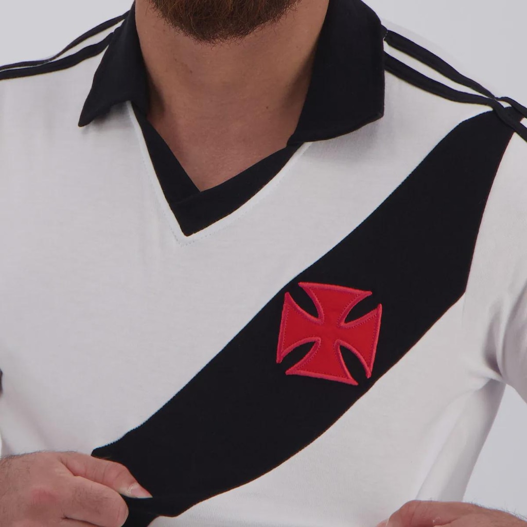 Imagem 4 do produto Camisa do Vasco da Gama FutFanatics Retrô 1988 Masculina