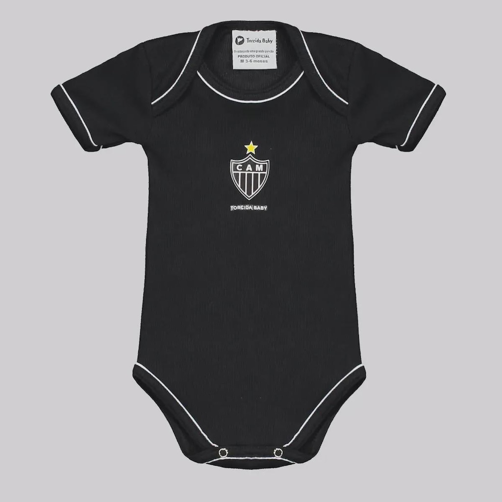 Imagem 2 do produto Body Atlético Mineiro FutFanatics - 2 Unidades - Infantil