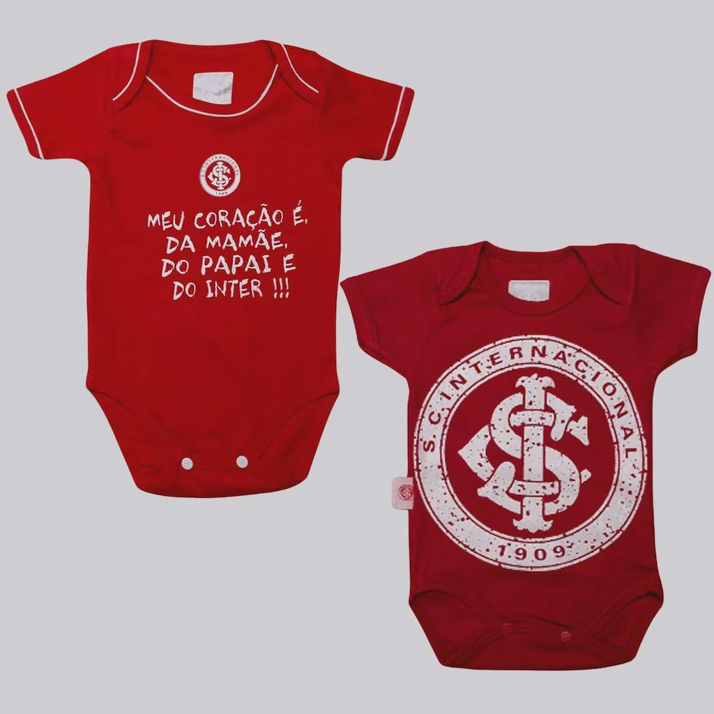 Body Internacional FutFanatics - 2 Unidades - Infantil