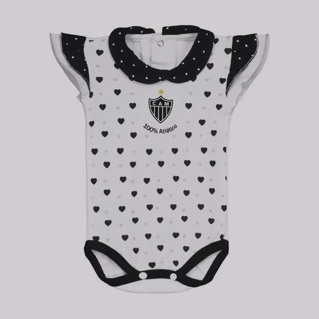 Imagem 2 do produto Body Atlético Mineiro FutFanatics - 2 Unidades - Infantil