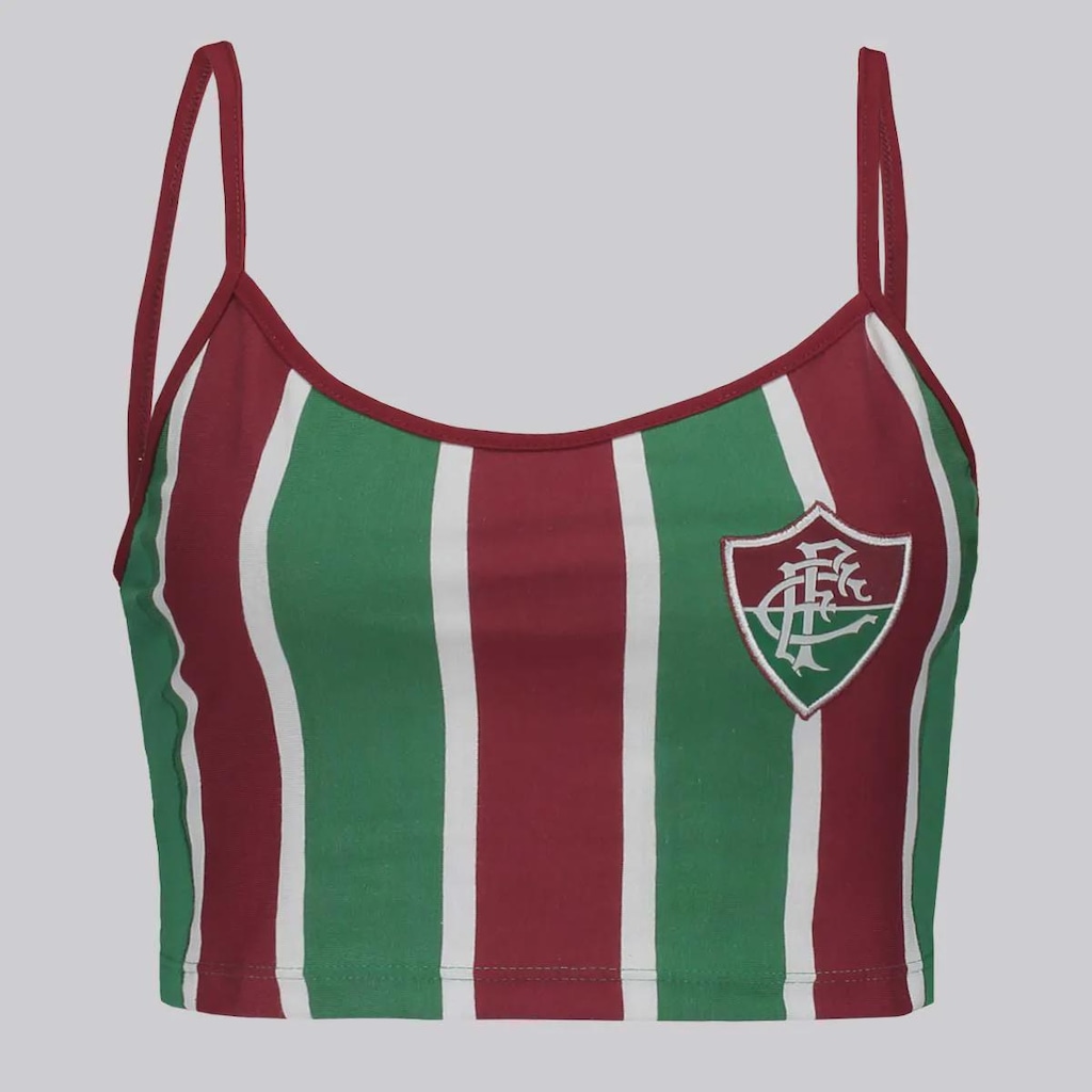 Cropped Fluminense FutFanatics Campo Feminino