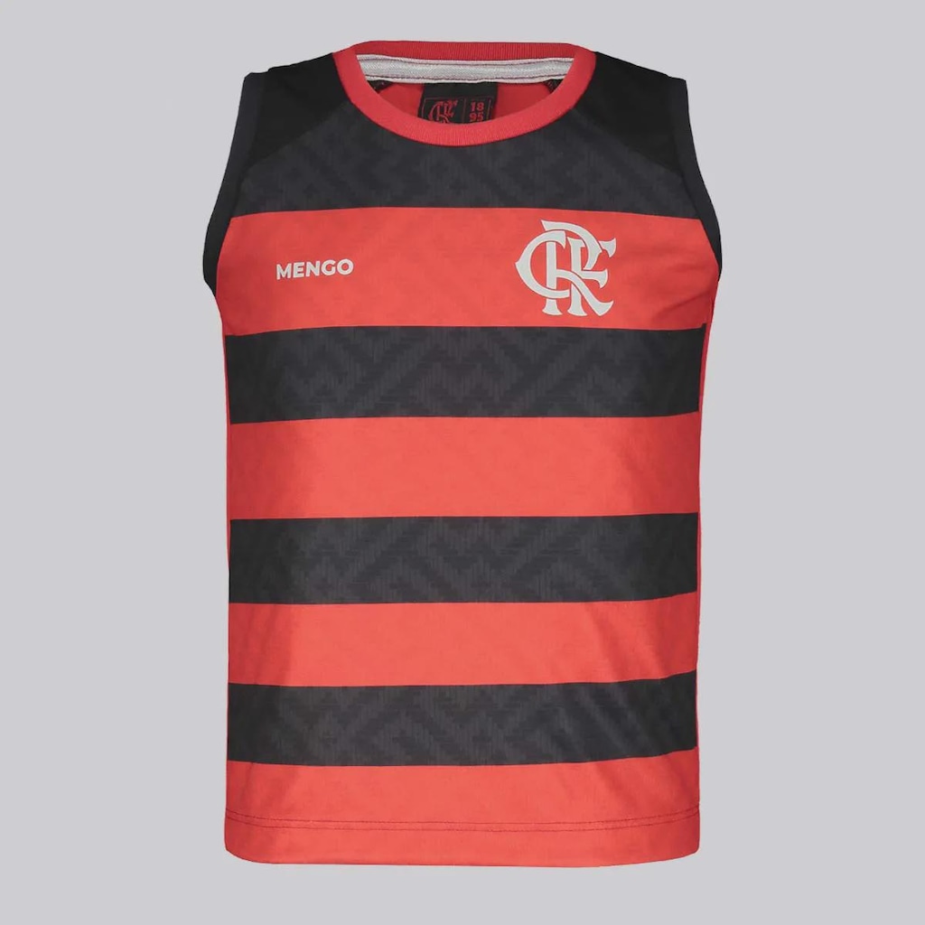 Camiseta Regata do Flamengo FutFanatics Infantil