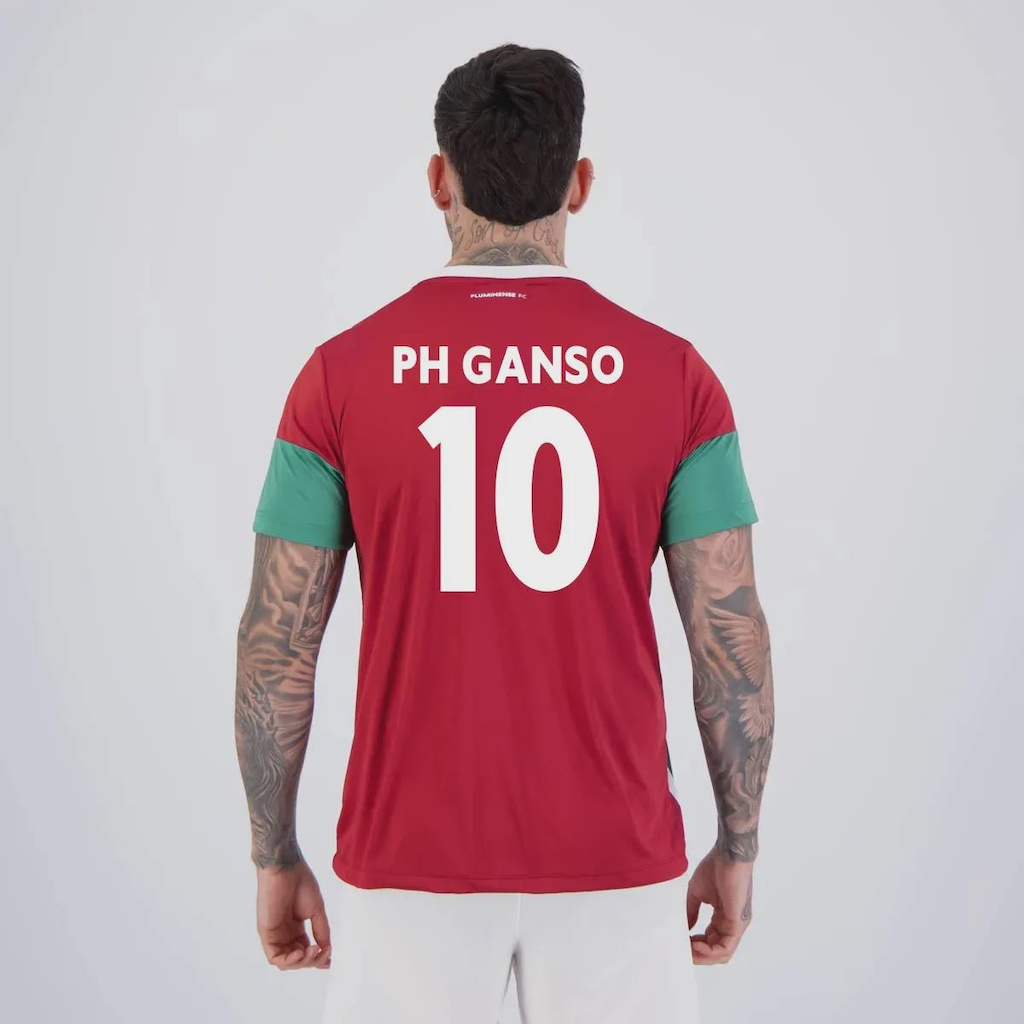 Camisa do Fluminense FutFanatics PH Ganso 10 Raiar Masculina