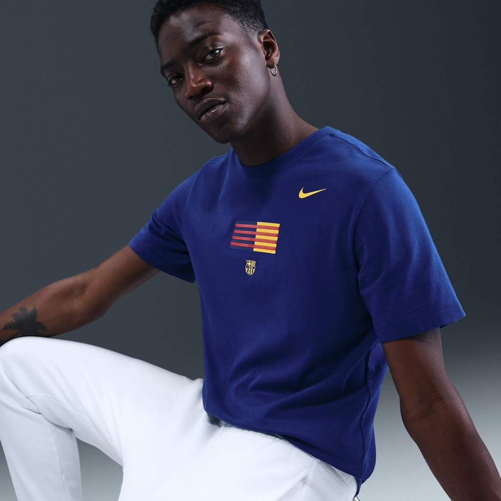 Imagem 3 do produto Camiseta Barcelona Nike Bandeira Masculina