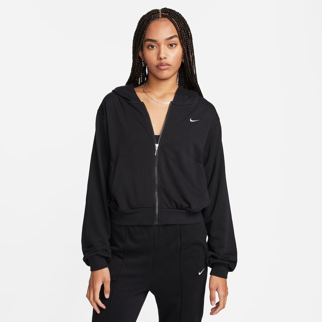 Blusão de Moletom Feminino Nike Sportswear French Terry - Foto 1