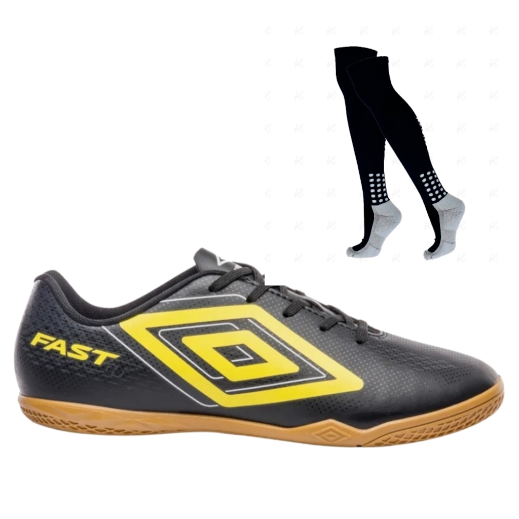Chuteira Futsal Adulto Umbro Fast Ii + 1 Meião