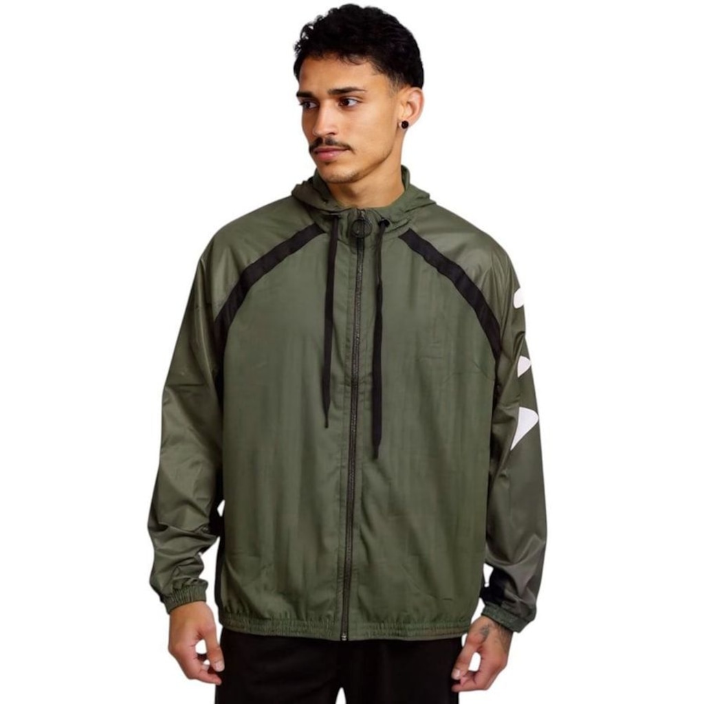 Jaqueta Fila Color Block Letter Masculina