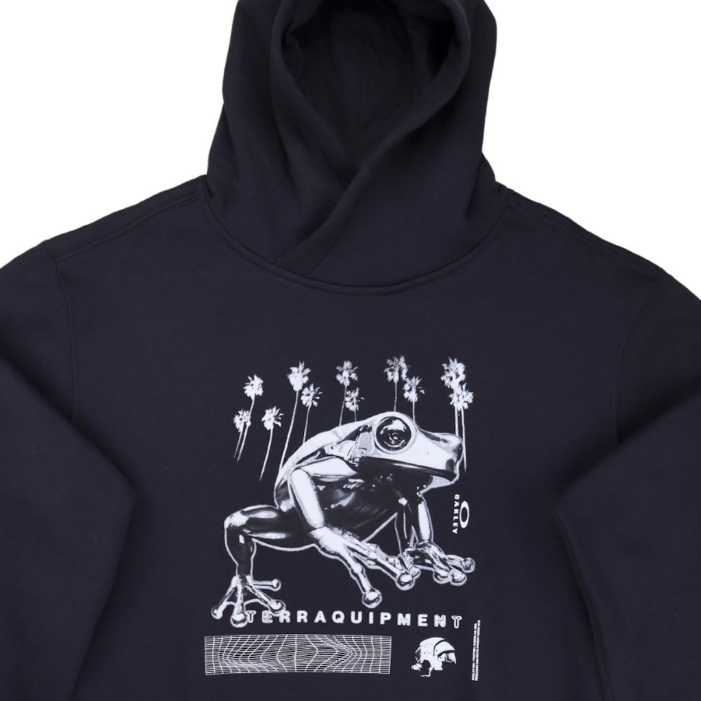 Imagem 3 do produto Blusão de Moletom Oakley Frog 2075 Hoodie Oversized Masculino