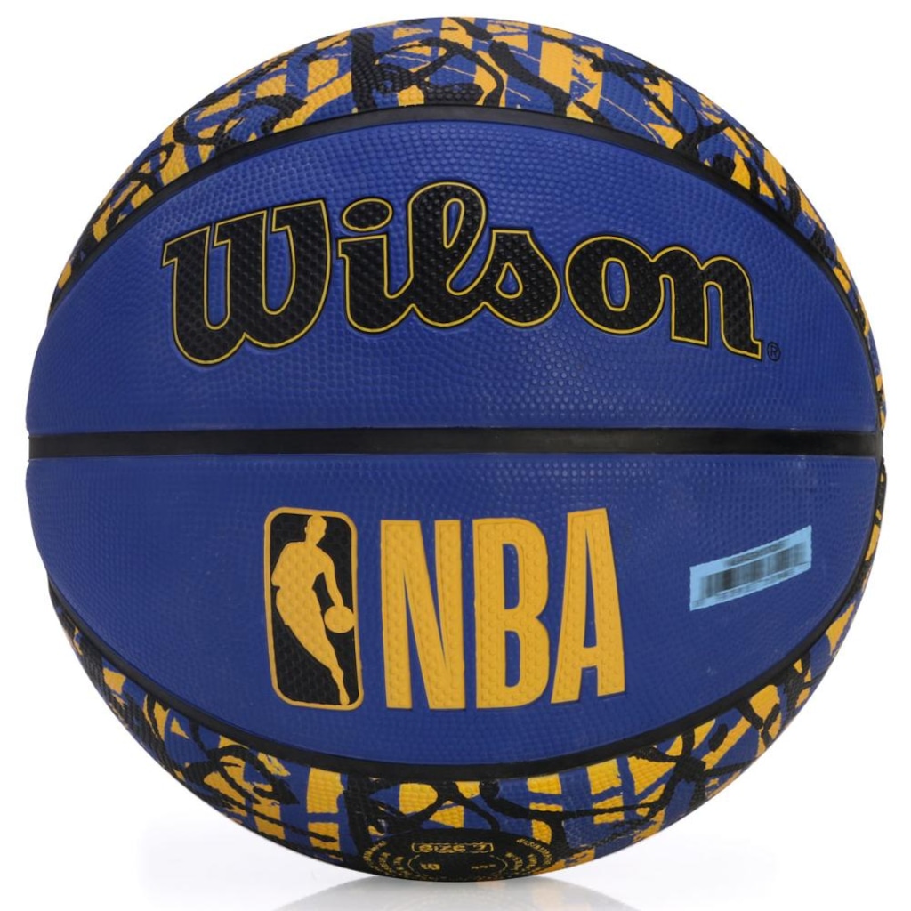 Imagem 2 do produto Bola de Basquete Wilson NBA Team Graffiti GS Warriors Tam 7