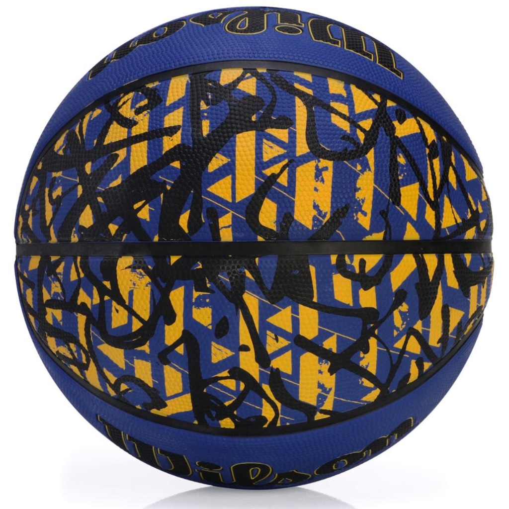 Imagem 3 do produto Bola de Basquete Wilson NBA Team Graffiti GS Warriors Tam 7