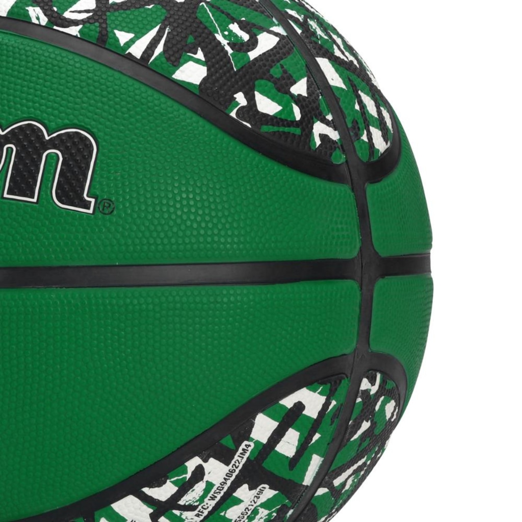 Imagem 4 do produto Bola de Basquete Wilson NBA Team Graffiti Boston Celtics