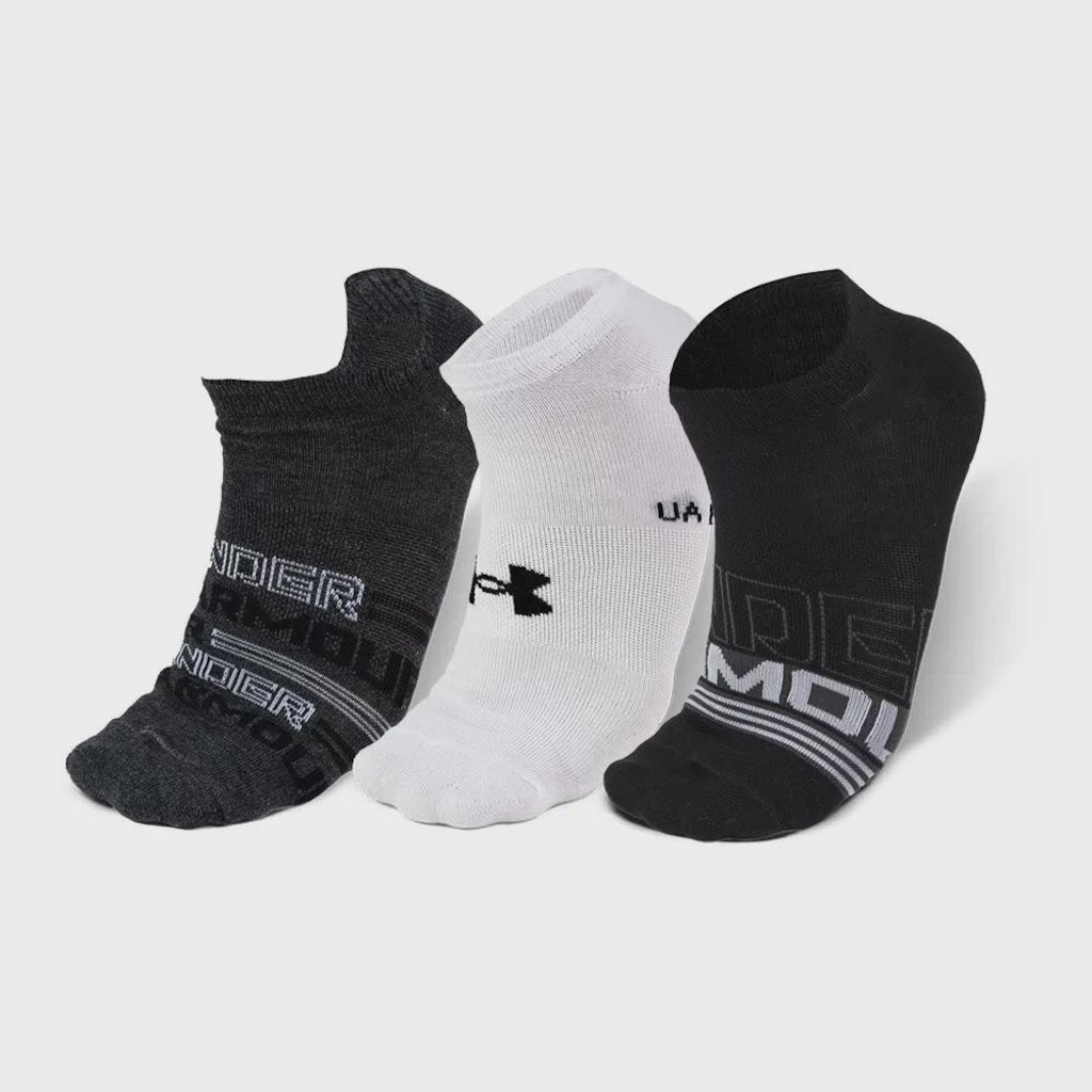 Kit de Meias Under Armour Essential.Ns com 6 Pares - Adulto