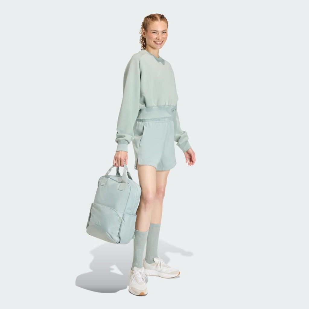 Imagem 4 do produto Blusão de Moletom Feminino adidas All Szn Largo Luxo Macio