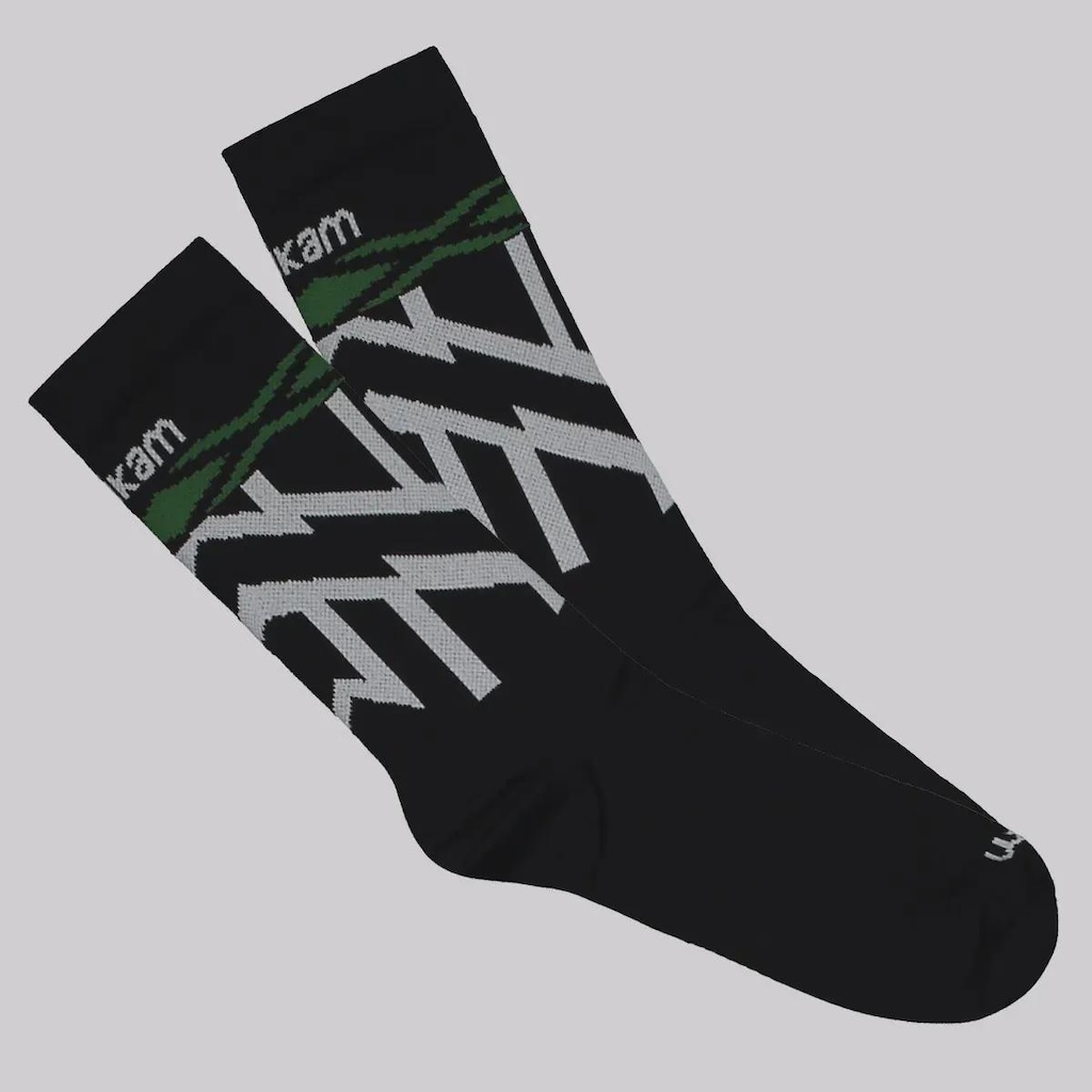 Imagem 2 do produto Meias Cano Medio Rikam Masculina 2 Pares Elástico
