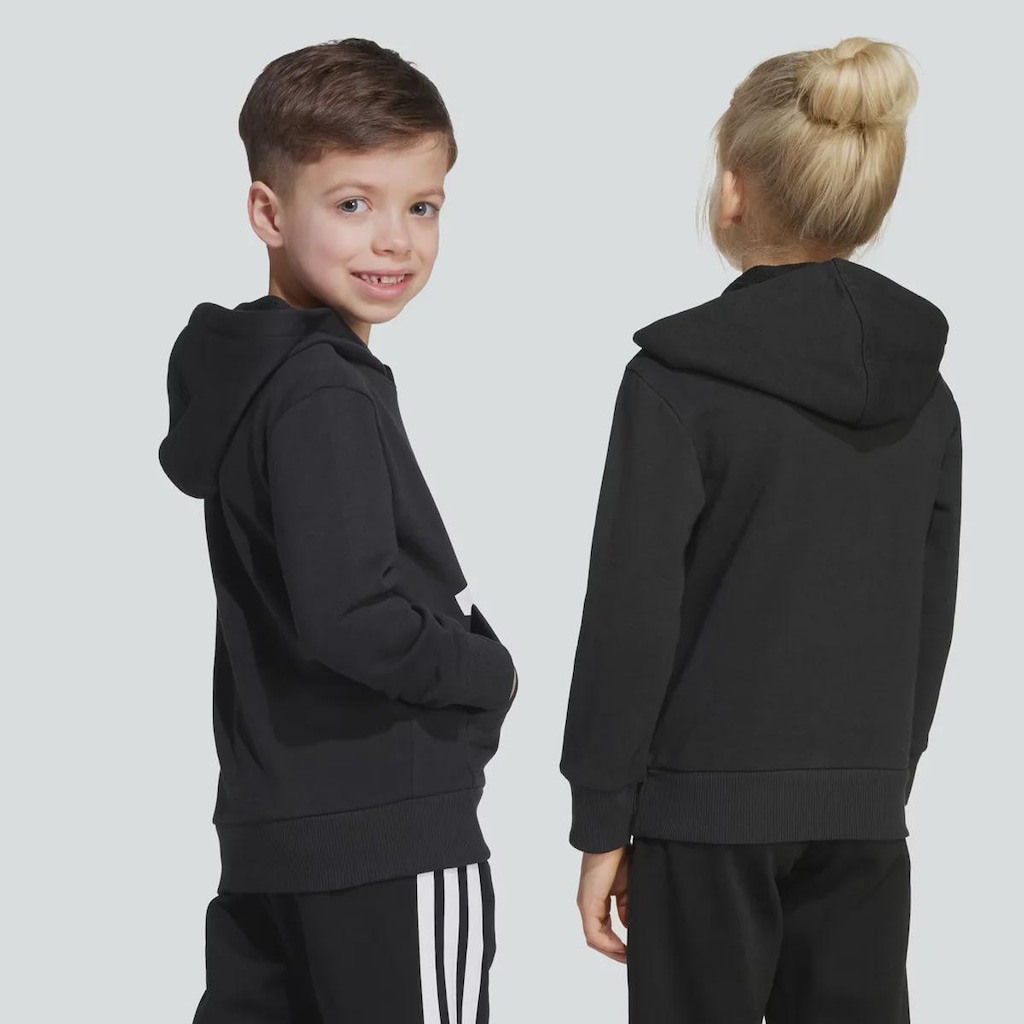 Imagem 2 do produto Blusão de Moletom Infantil adidas sem Capuz Essentilas Big Logo