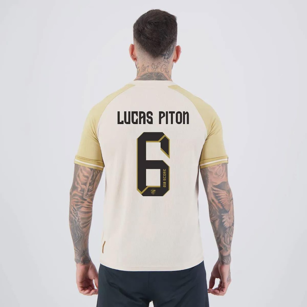 Camisa do Vasco III 24/25 Kappa 6 Lucas Piton Masculina